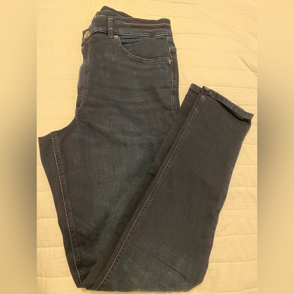 Express Dark Wash Skinny Jeans - Picture 2 of 6